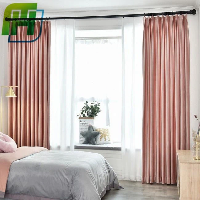 solid velvet curtain  (5)