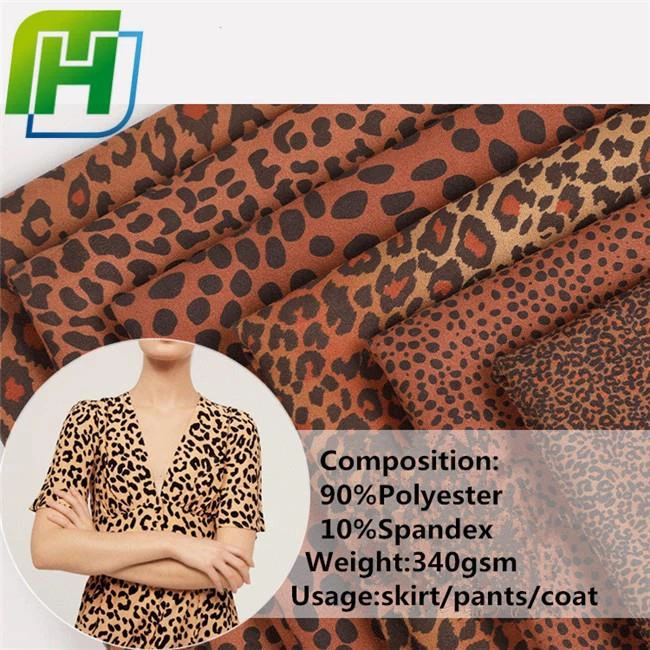 Printed Suede Fabric