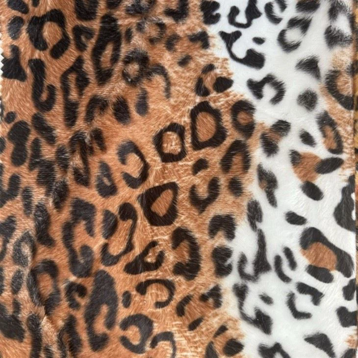 Animal Print Velboa Fabric